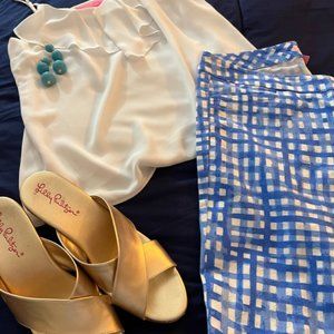 Lilly Pulitzer Karmen Cami - Resort White - Small